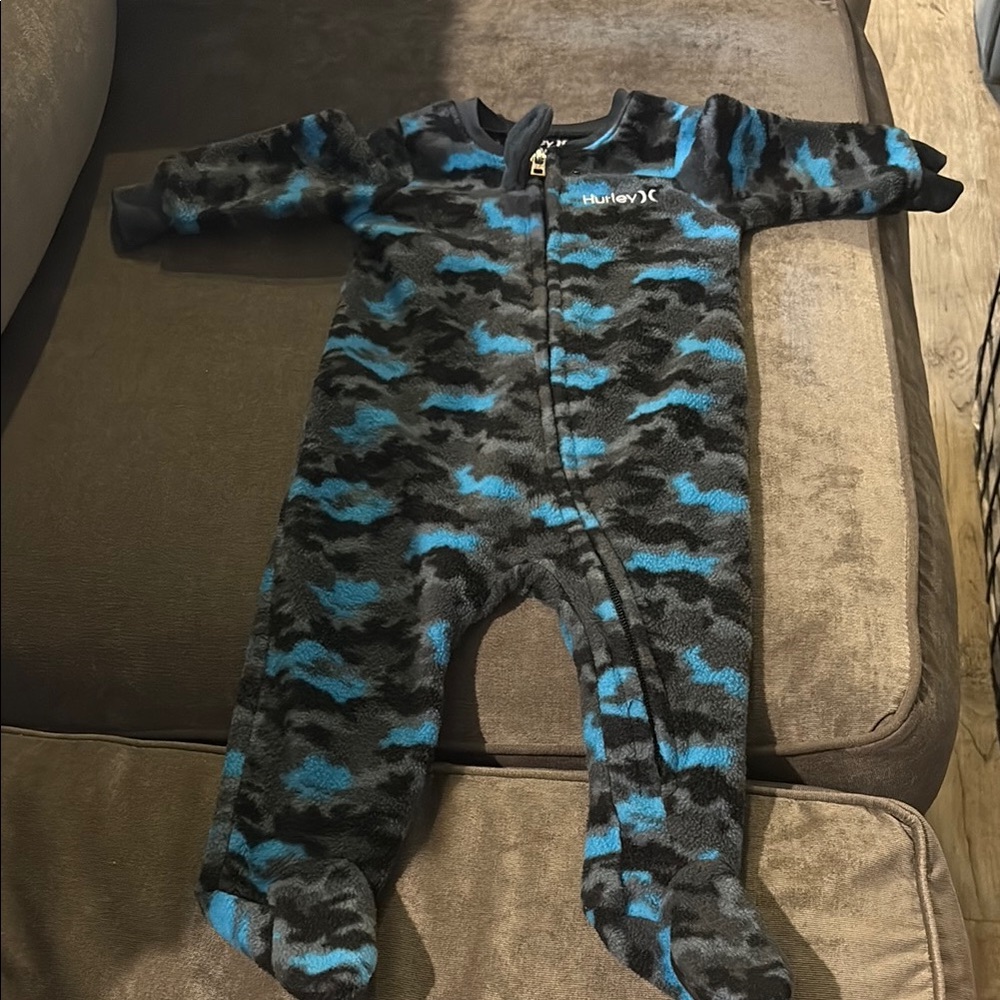Hurley Kids Blue Camo One Piece